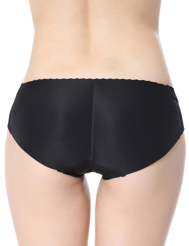 Everbellus Women's Padded Seamless Butt Hip Enhancer Panties Boy Shorts