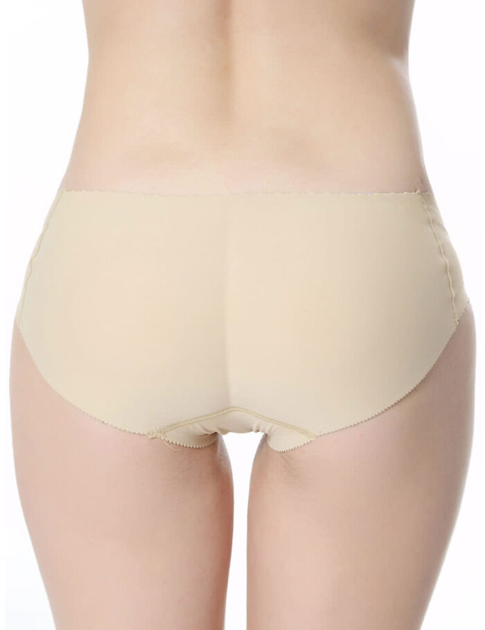 Everbellus Women Hip Butt Panties Briefs Butt Padded Seamless Underwear W3