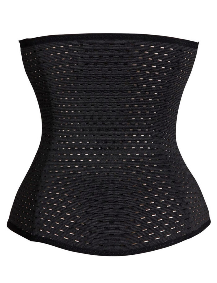 Everbellus Breathable Latex Corset Training Waist Cincher for Women B5