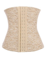 Everbellus Lace Waist Trainer Cincher 3 Hooks for Women W4