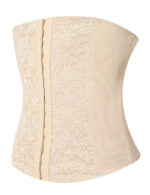 Everbellus Lace Waist Trainer Cincher 3 Hooks for Women W5