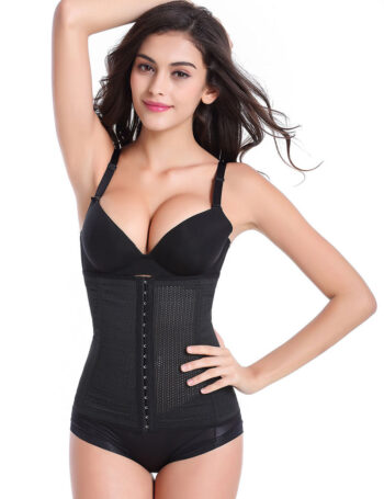 Everbellus Womens Breathable Latex Sport Girdle Waist Training Corset Waist Shaper B1 1