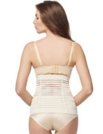 Everbellus Womens Breathable Latex Corset Steel Bone Training Waist Cincher W3