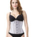 Everbellus Womens 26 Steel Boned Heavy Duty Waist Trainer Corset for Weight Loss 2W1