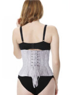 Everbellus Womens 26 Steel Boned Heavy Duty Waist Trainer Corset for Weight Loss 2W2