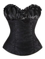 Everbellus Womens Princess Creamy Lvory Renaissance Overbust Corset Top B4