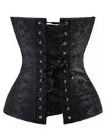 Everbellus Womens Princess Creamy Lvory Renaissance Overbust Corset Top B5