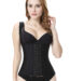 Everbellus Womens Steel Boned Waist Cincher Vest Shaper Slimmer Latex Corset B1 1