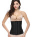 Everbellus Womens Breathable Latex Waist Trainer Cincher Elastic Shapewear BK1 1